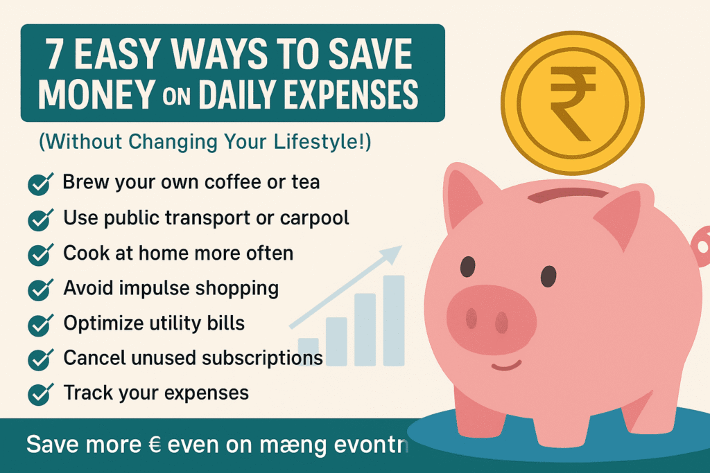7 Easy Ways to Save Money on Daily Expenses