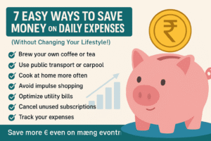 7 Easy Ways to Save Money on Daily Expenses