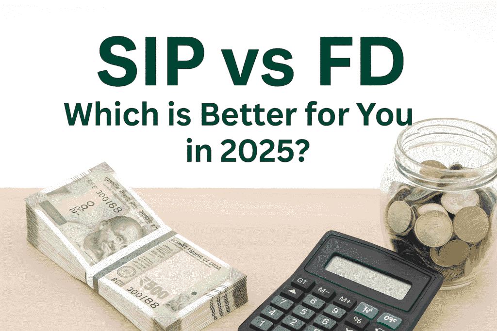 SIP vs FD Which is Better for You in 2025